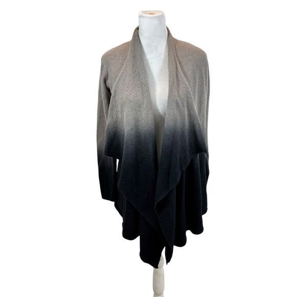 Ladies Barefoot Dreams Chic Lite Ombre Open Front Cardigan Size Small/Medium - Picture 3 of 8